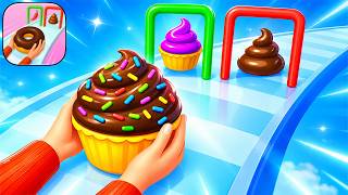 BAKERY STACK: COOKING GAMES - New Mobile Gameplay Tutorial Walkthough (iOS,Android) Freeplay