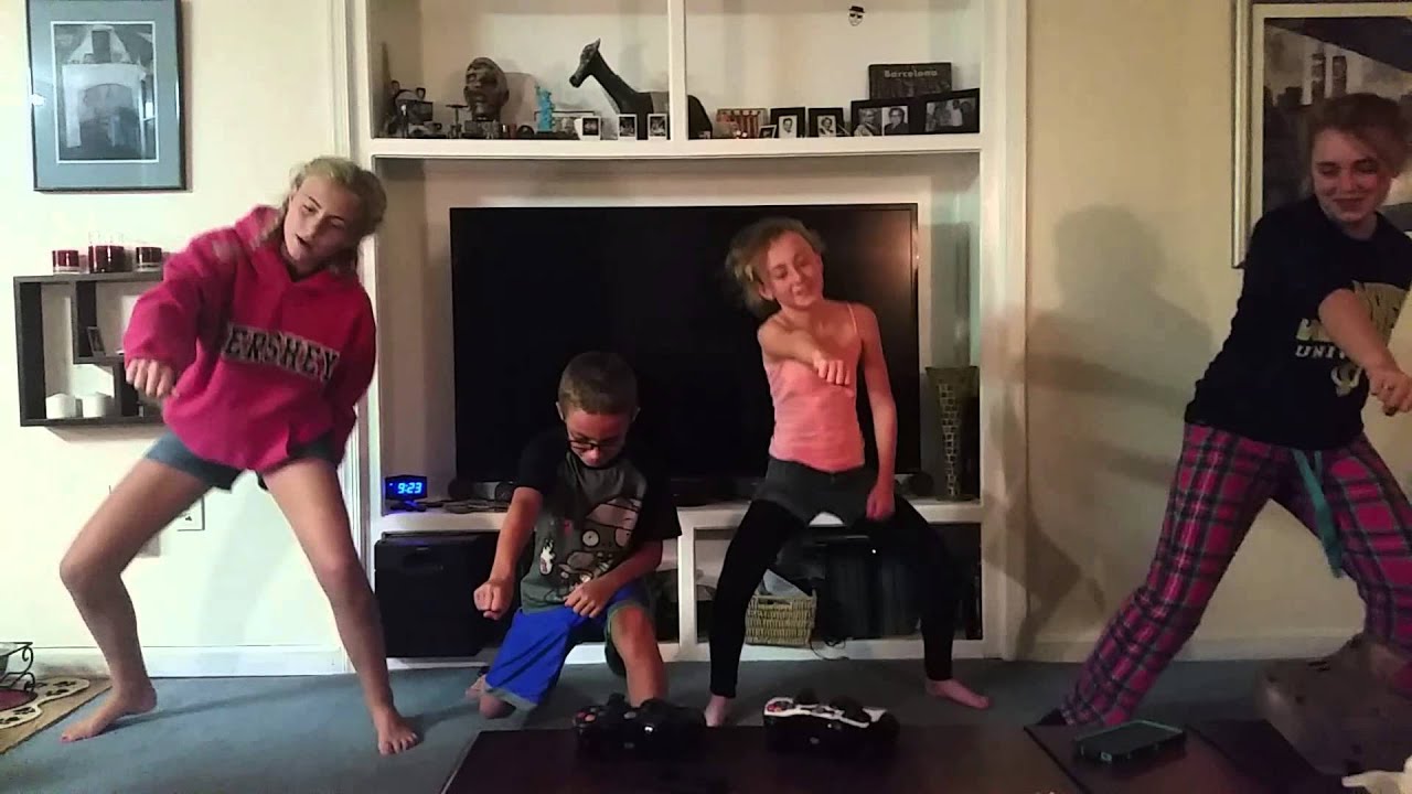 The kids whip and nae nae their Saturday night away ;) YouTube
