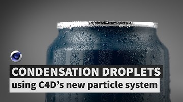 Animated Condensation Droplets using C4D