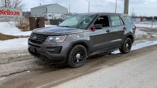2017 Ford Explorer Police Interceptor North American Market