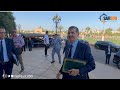 أول ظهور للوالي محمد فوزي بمقر مجلس الجهة بعد تعيينه واليا على جهة مراكش أسفي
