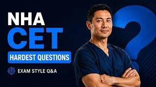 NHA CET Practice Questions | EVERY Domain COVERED With Explanations (2026)