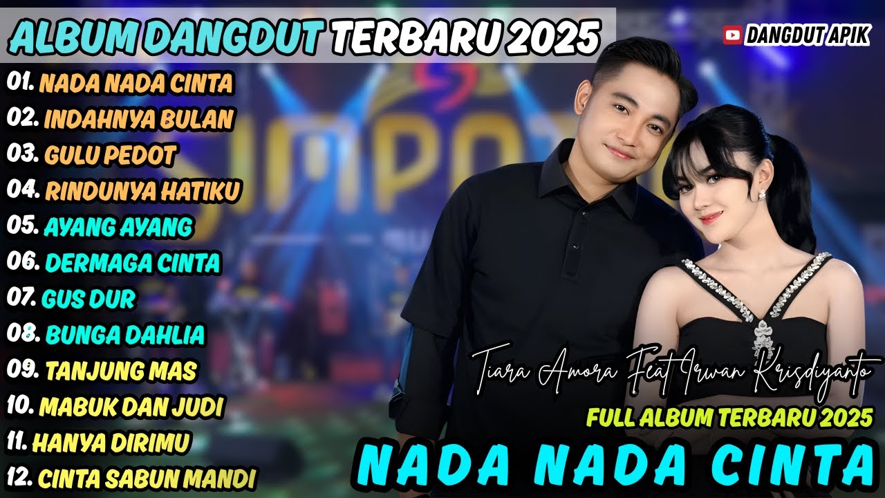 NADA NADA CINTA - INDAHNYA BULAN || IRWAN KRISDIYANTO FT TIARA AMORA || SIMPATIK MUSIC TERBARU 2025