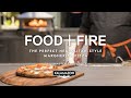 Food  fire series the perfect neapolitanstyle margherita pizza