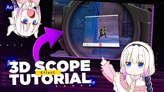 Most Insane 3D Scope Effect For Your Valorant Pubg Montage After Effect Tutorial