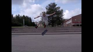 Dolphin doubleflip and bonk action