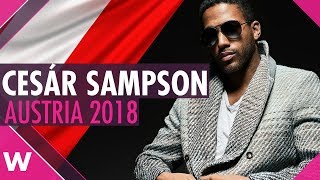 Video thumbnail of "Cesár Sampson - Austria Eurovision 2018 (REACTION)"