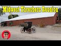 HIT AND MISS ENGINES 😎 OLD WEST TOWN - ANTIQUE CARS - MOUNT PLEASANT IOWA - MIDWEST THRESHERS EVENT