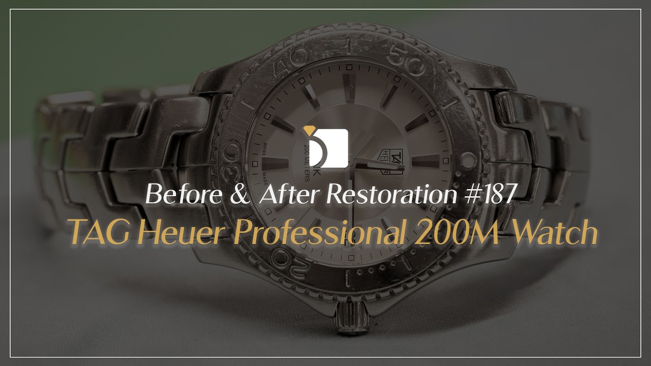 Authorized Watch Repair Feature - TAG Heuer Professional 200M