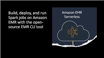 Build, deploy, and run Spark jobs on Amazon EMR with the open-source EMR CLI tool