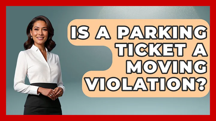 Is A Parking Ticket A Moving Violation? - Law Enforcement Insider