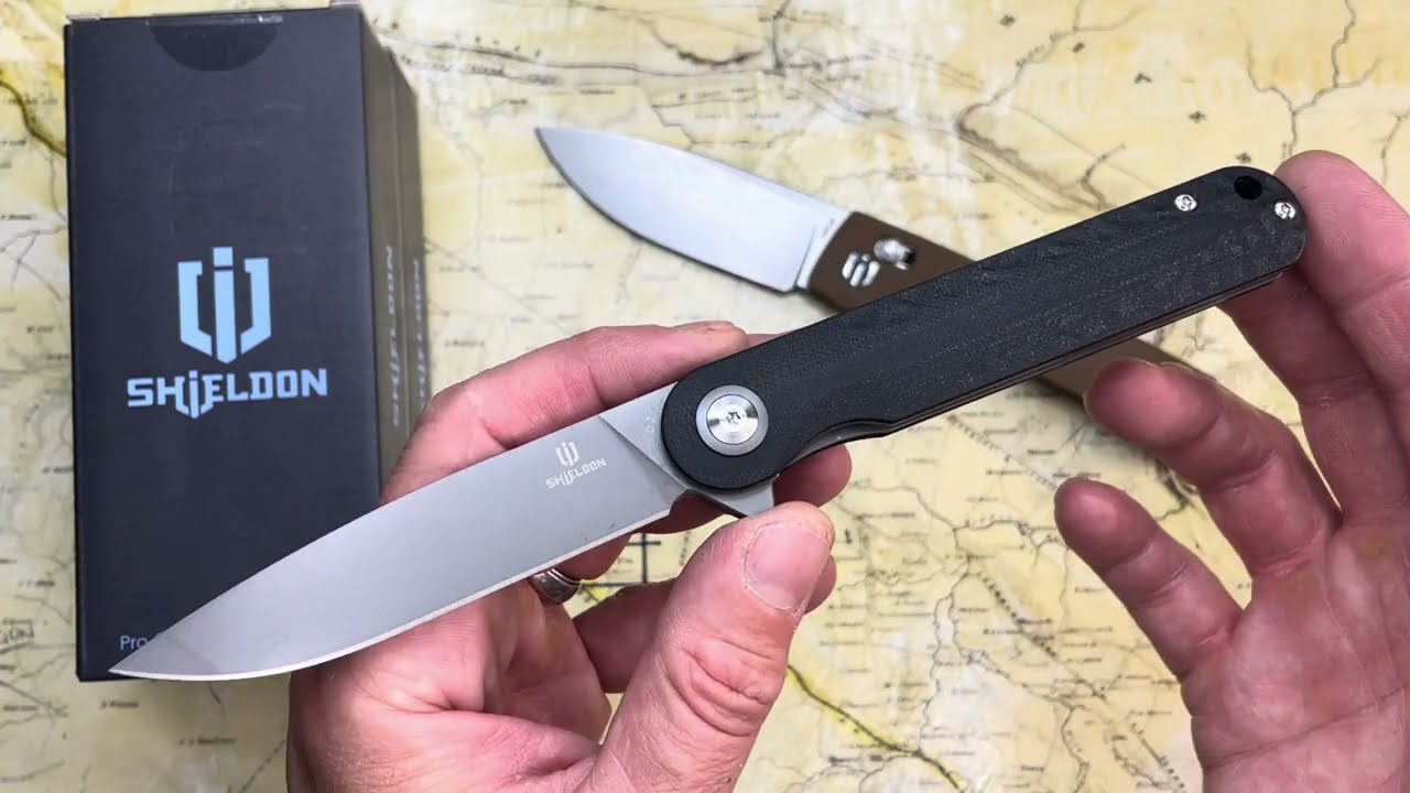 Two Stellar EDC Folders from Shieldon Knives