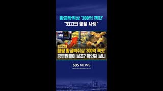 황금박쥐상 '300억 잭팟'…"최고의 행정 사례" #shorts