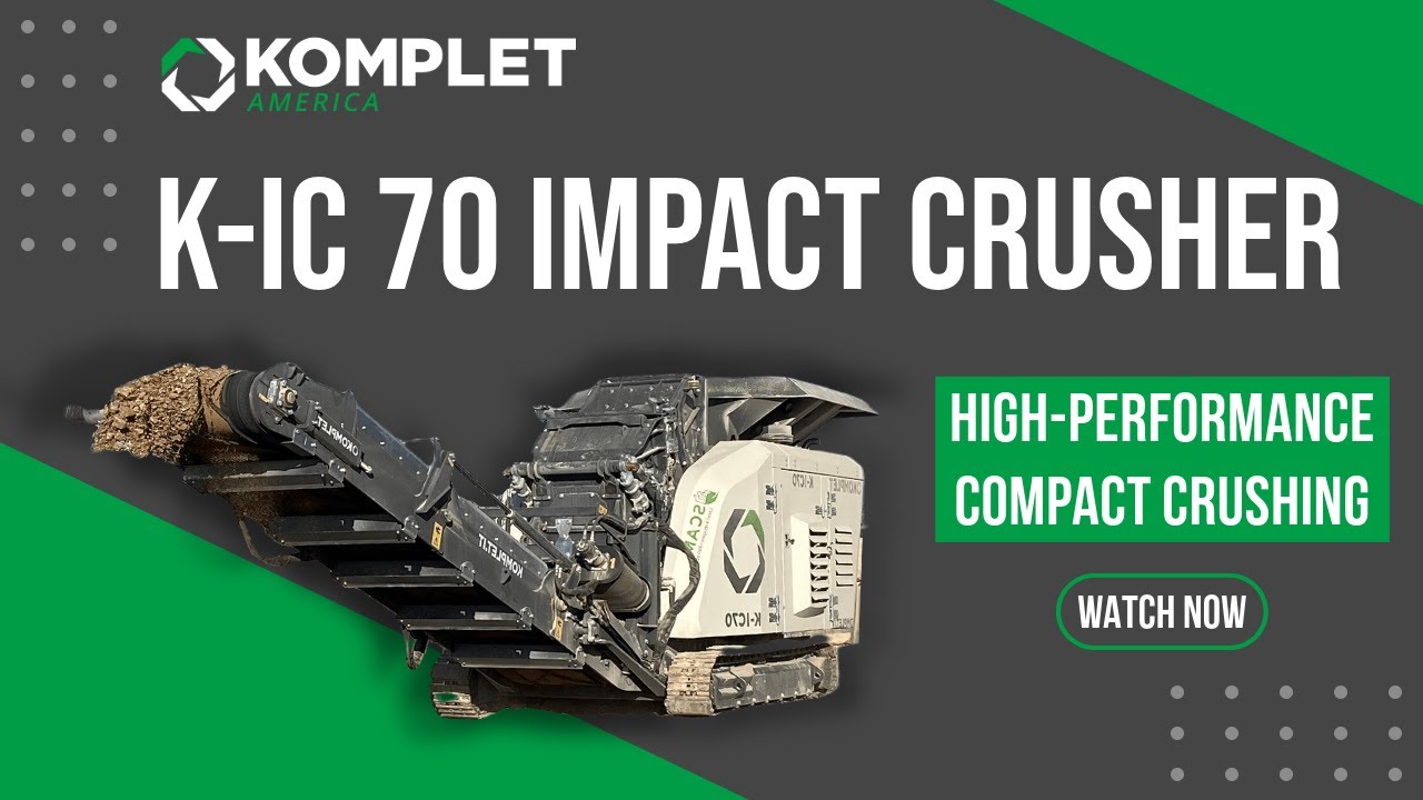 K-IC 70 Impact Crusher - Komplet America