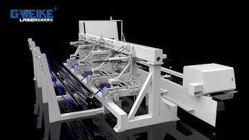 Gweike LF60MA Auto Feeding Metal Tube Cutting Machine