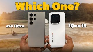 iQOO 15 vs Samsung S24 Ultra – Ultimate Camera Test + Gaming Performance 🔥📸 | Full Reality Check