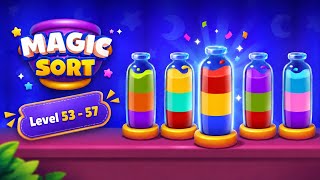 Magic Sort - Level 53 54 55 56 57 - Android and IOS Gameplay