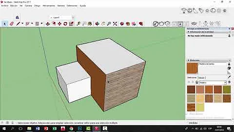 Porque não aparece a textura no SketchUp?