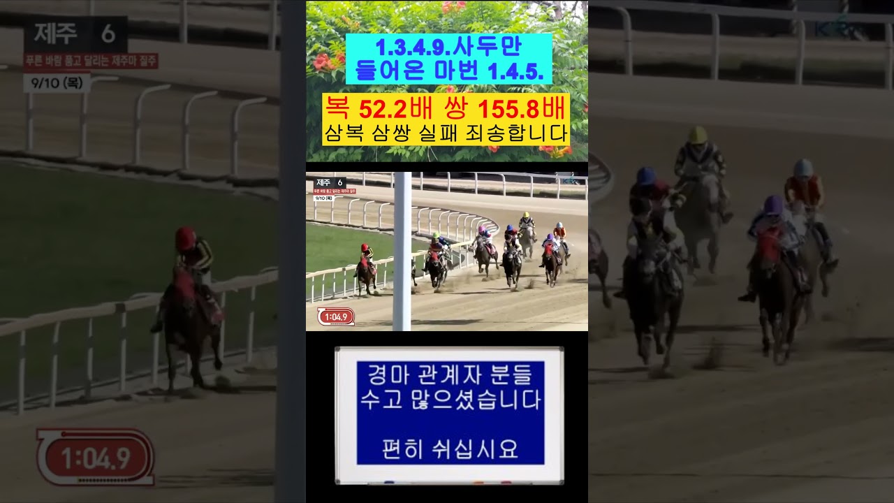 예고 추:천 복식 52.2배 1.3.4.9.사두만 1.4들어와 쌍 999 ?