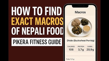 How to Find Exact Macros of Nepali Food | Pikera Fitness Guide