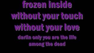 bring me to life- Evanescence lyrics