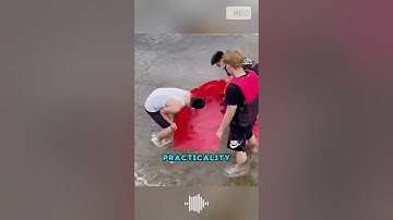 De uitvinder van de L-vormige waterkering is werkelijk een genie