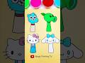 Gumball Watterson💞hello Kitty #trending #cartoon #shortfeed #hellokitty #gumball #magicpaintingtv