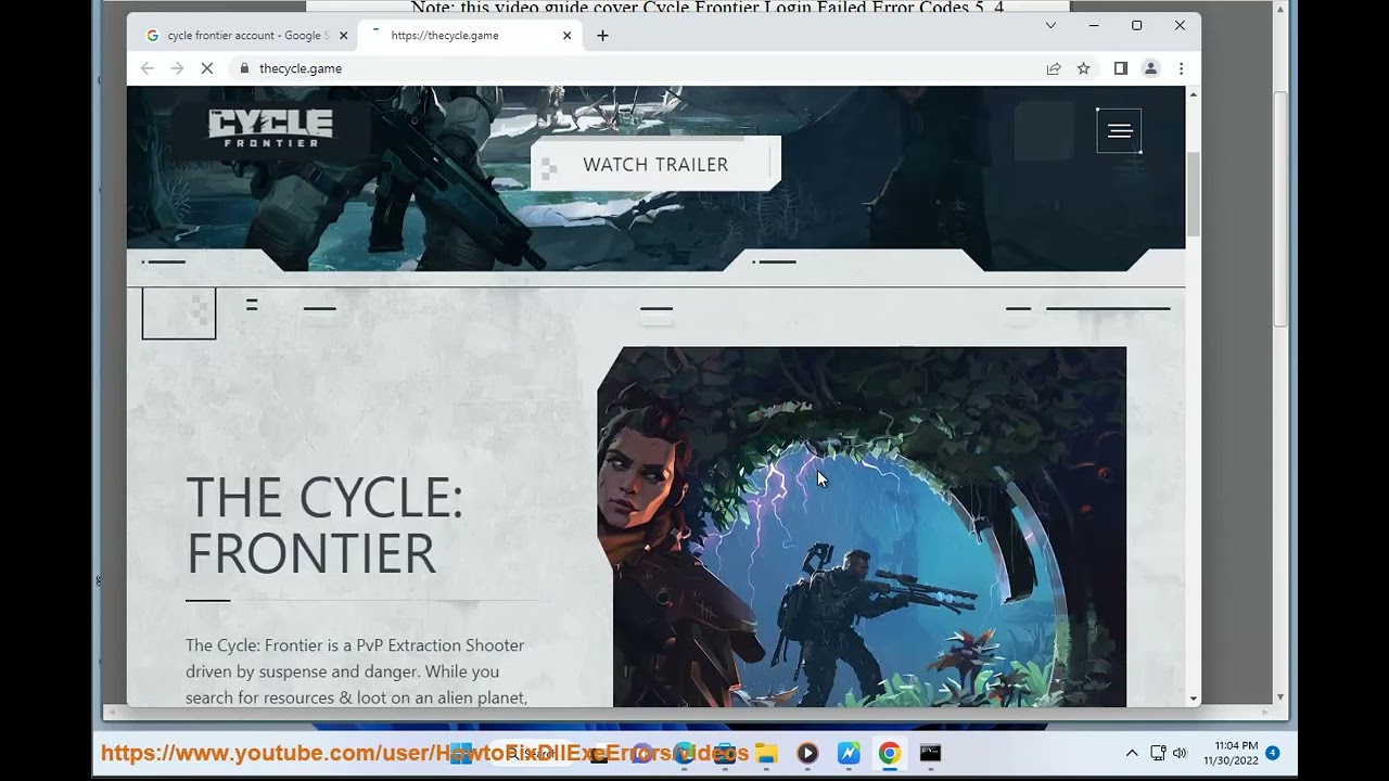 Fix Login Failed In The Cycle Frontier On Windows YouTube Fix Login Failed In The Cycle Frontier On Windows YouTube