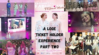 FREENBECKY Fabulous Fanboom Manila The Vlog / A Loge Ticket Holder Experience Pt. 2 KIA/NFT Theater!