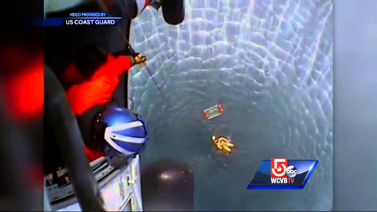 Coast Guard rescue caught on camera - YouTube