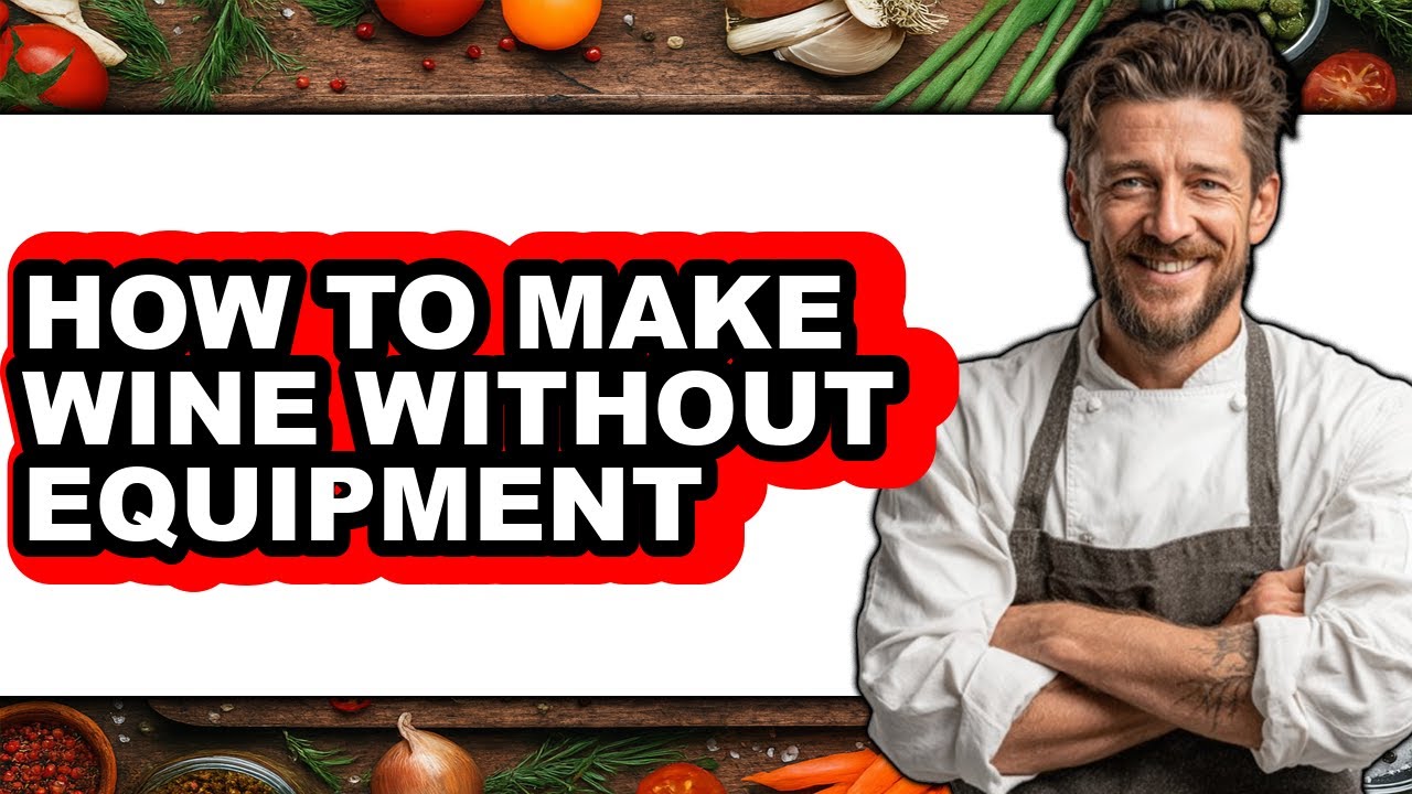 How to Make Wine Without Equipment (easy Method)