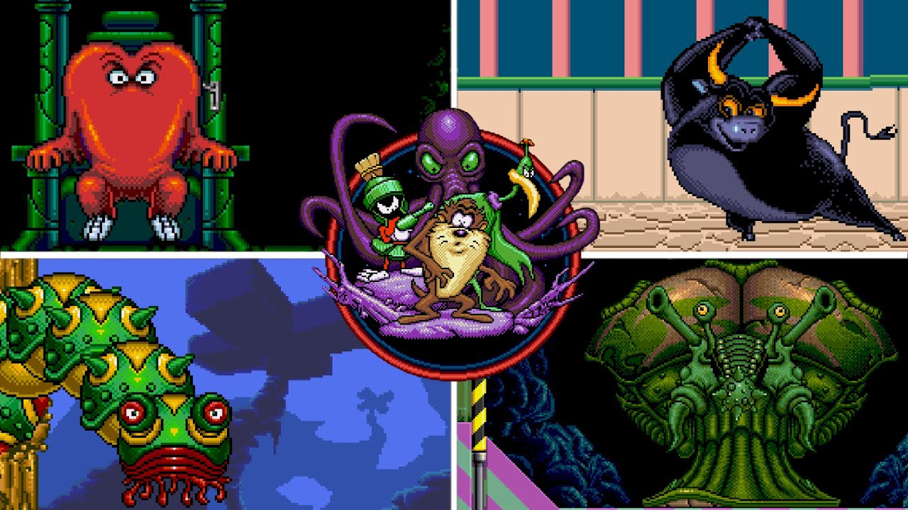 Таз в игре Escape From Mars (Genesis): все боссы (без получения урона)