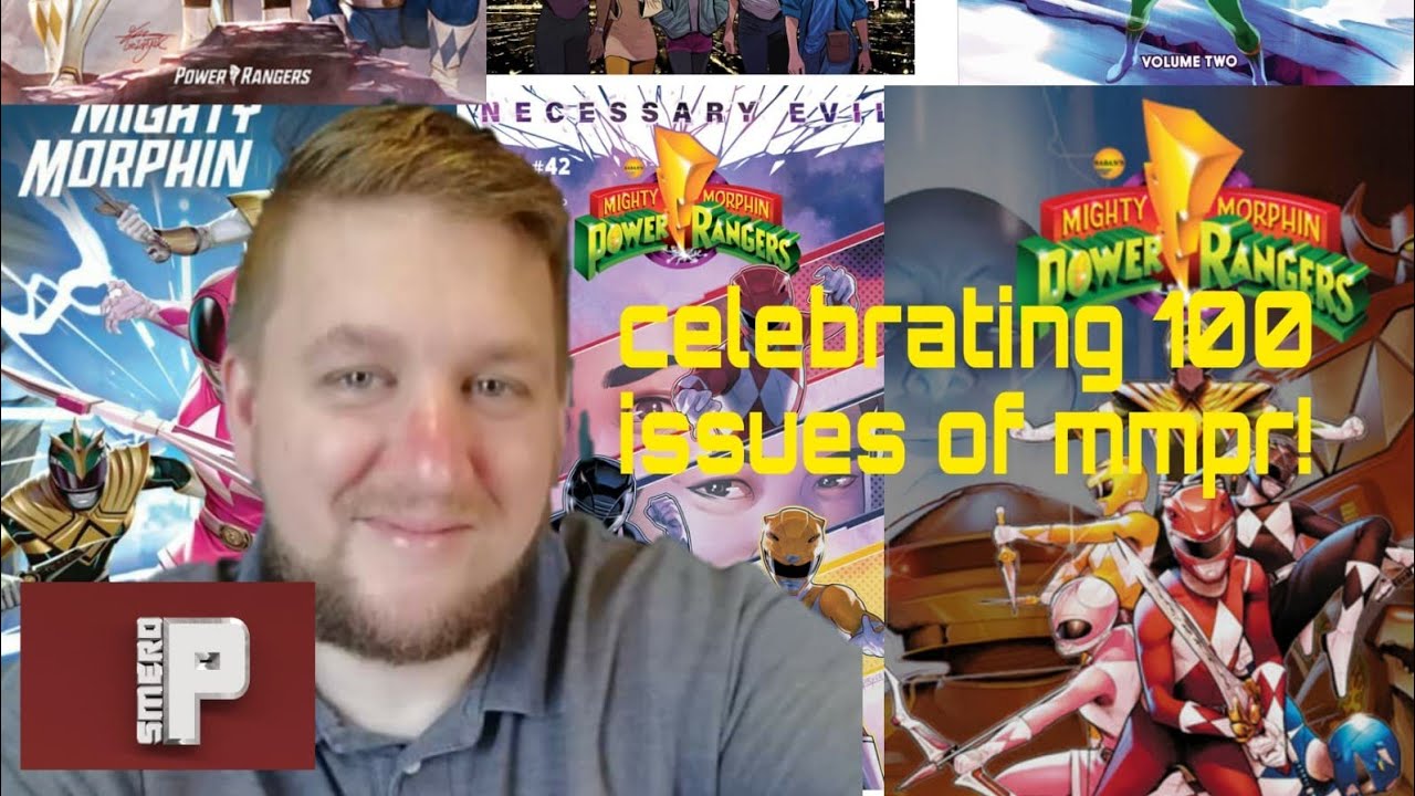 Celebrating 100 issues of Mighty Morphin Power Rangers by Boom Studios