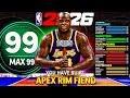 🔴LIVE: NBA2K26 BEST 6’10 CENTER BUILD DESTROYING SEASON 7 2x REP REC!🤯