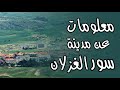 معلومات جميلة عن مدينة سور الغزلان 