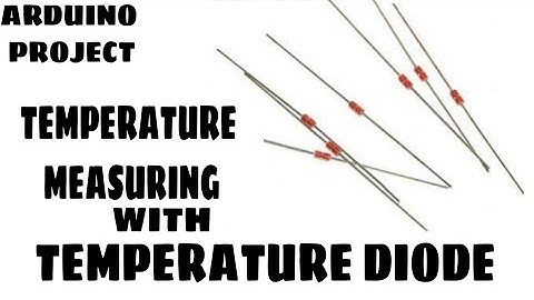 Temperature Measuring  Using Thermal Diode - Arduino Project