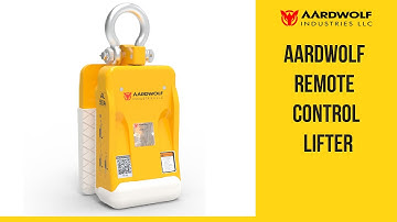 Slab Lifting  Clamp Remote Control  for granite, marble, stone | Aardwolf