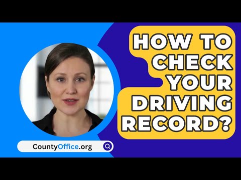 Video: Le infrazioni sono incluse nel tuo record di guida?