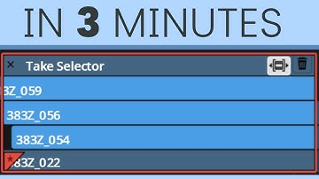 DaVinci Resolve Take Selector In 3 Minutes