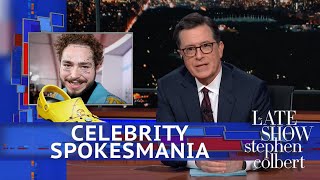 Late Show's Celebrity Spokesmania: Post Malone's C...
