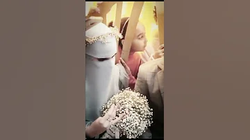 خطوبة عروسة منتقبة مع اجمل نشيد افراح اسلامية جمع ووفق 