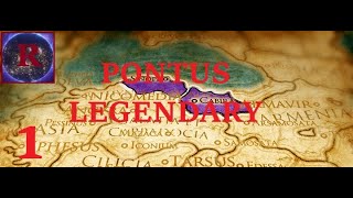 Rome 2 Total war:Pontus legendary campaign(PART 1);Setting our strategy