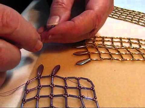 Download Right Angle Weave Beaded Scarf Part 2