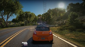 GTA 5 - Photorealistic Graphics Mod Showcase And Ray Tracing Gameplay With Dense Forest On RTX2060