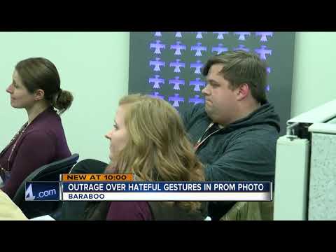 Public Demands Action From Baraboo School Board For Nazi Salute Photo