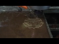 Brass carving with CNC