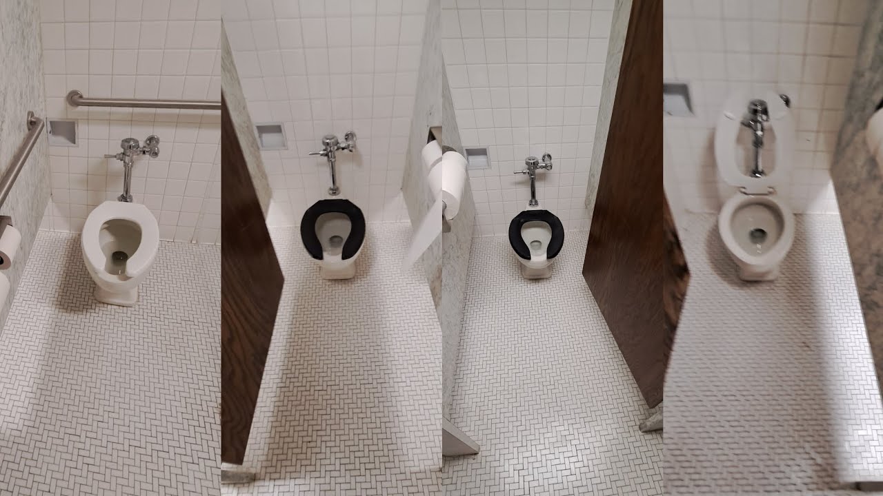 821: [RARE FIND] MSU - Antique Crane & Sloan Fixtures - MSU Auditorium Men's Restroom 🚹