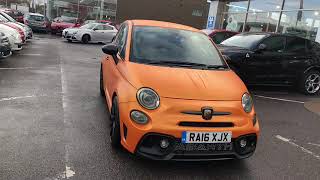 Abarth 595 RA16XJX Orange