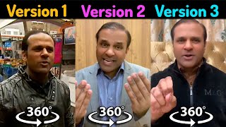 360° VR One Pound Fish V1 vs V2 vs V3 Wealth