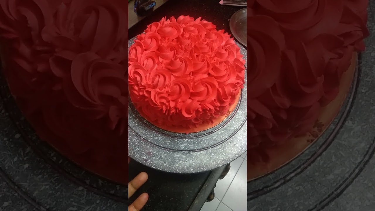 rose cake 